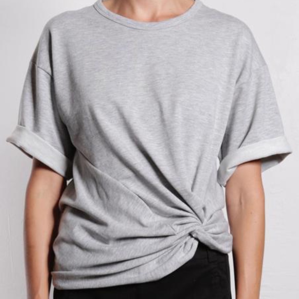 pharaohcollection Twist Front Sweatshirt Top S